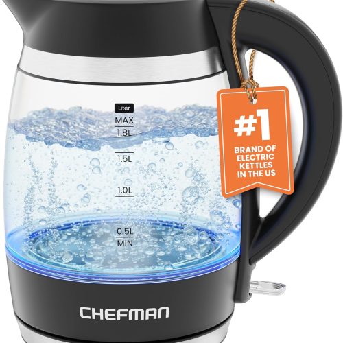 Chefman Electric Kettle, Hot Water Boiler